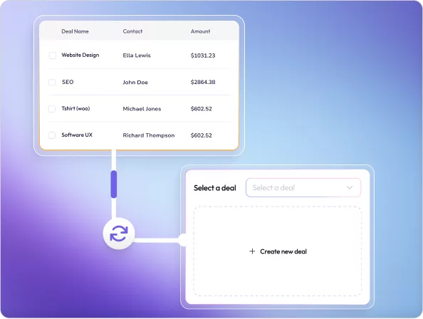 Link a Deal and Everything Fills In Automatically