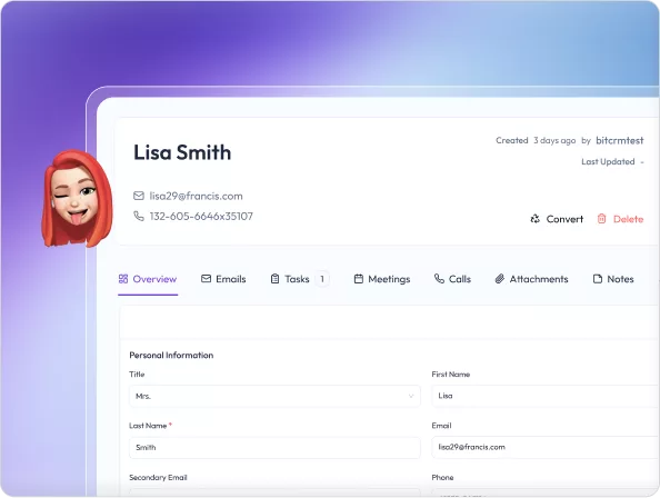 one organized profile