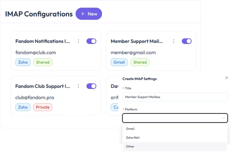 IMAP Configuration