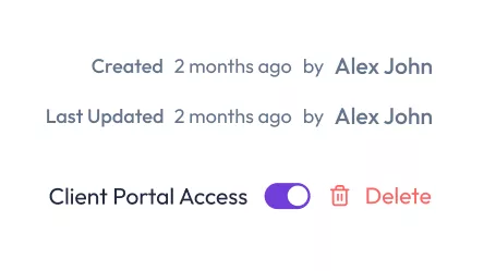 client portal access